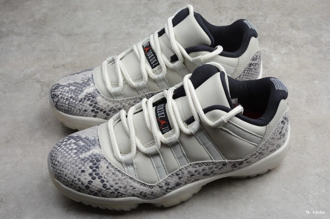 Rep TBK CD6846-002 Snake SE Jordan 11 Low Air Bone Light 0719